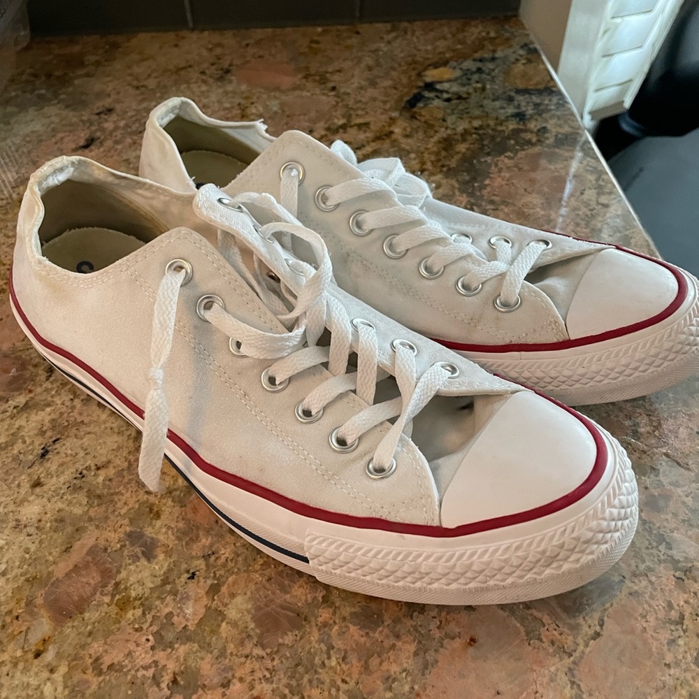 Size 11.5 White Converse